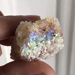 Spirit Quarts / Cactus Quartz Rainbow Quartz Healing Crystal Jewelry Making, Birthday Gift 