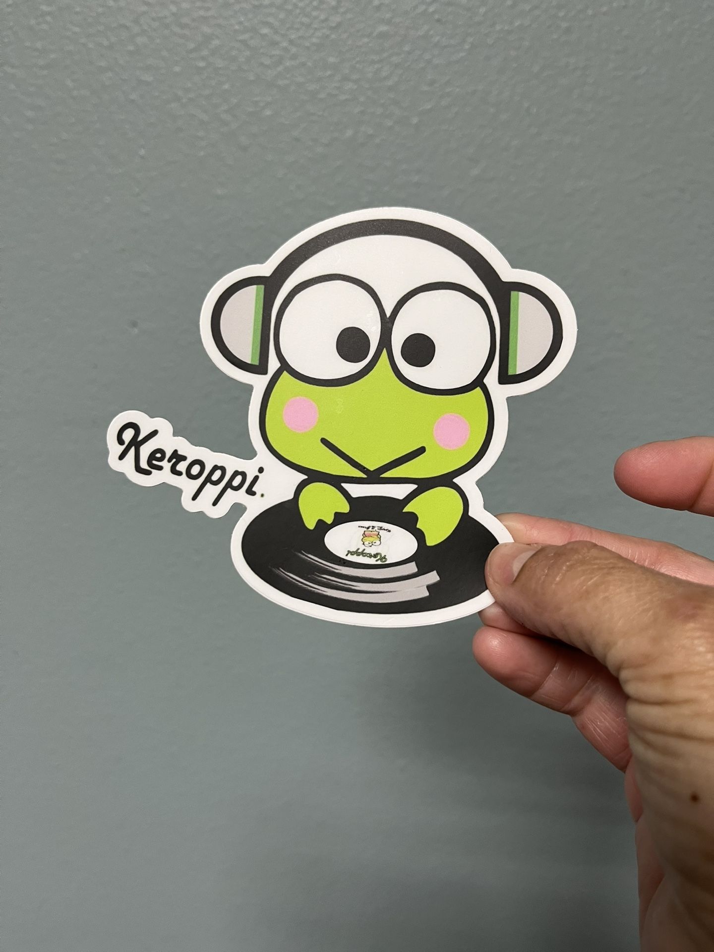 Keroppi Sticker Laptop Sticker Waterproof Stanley Water Jug 
