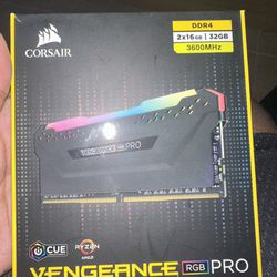 CORSAIR Vengeance RGB Pro DDR4 2x16 3600MHz
