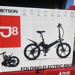 Jetson J8 Electric Folding Bike 