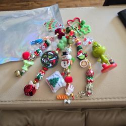 Grinch Junk Keychain