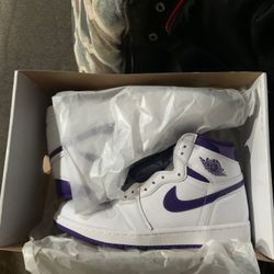 Jordan 1 Court Purple 