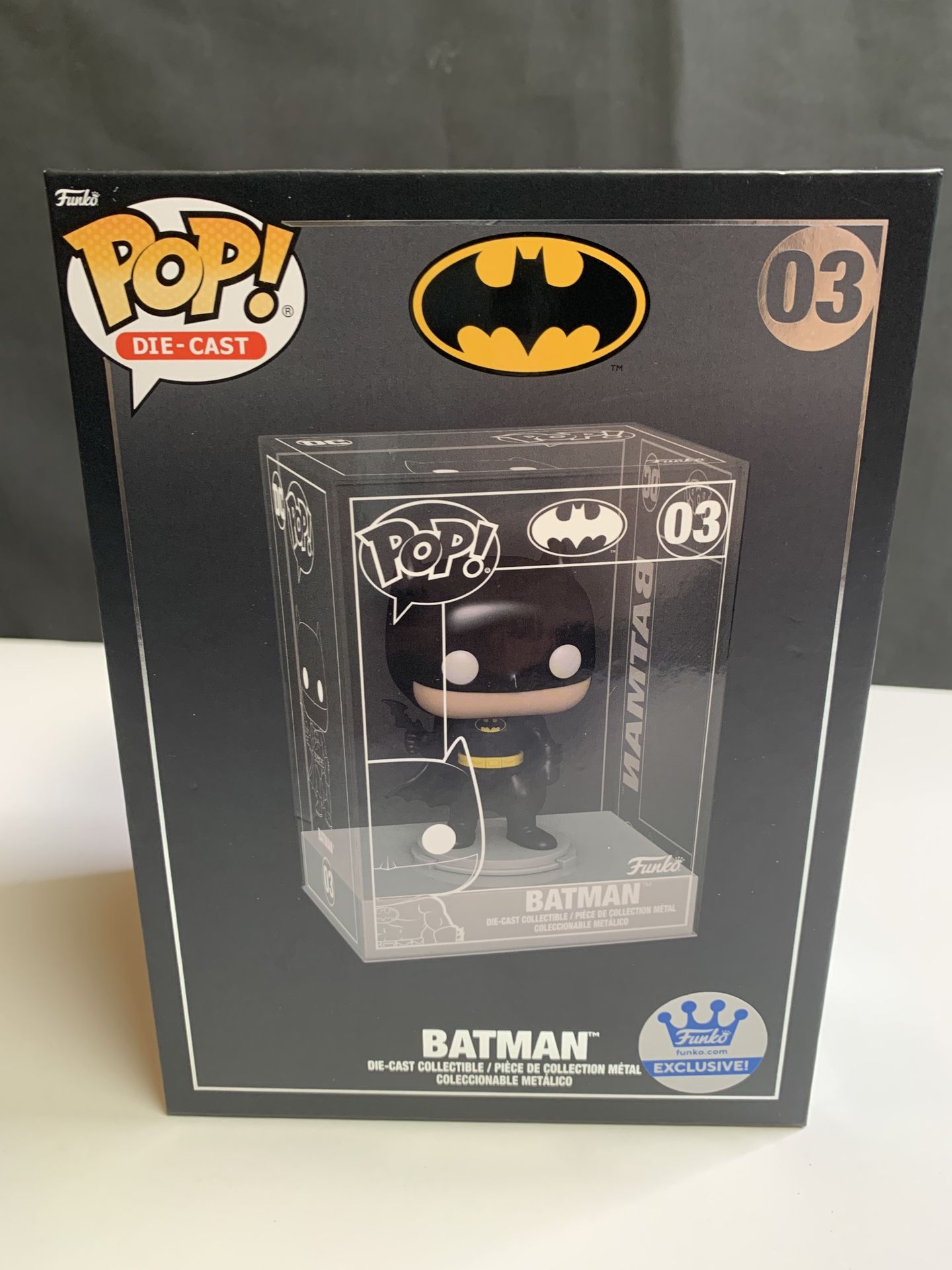 Funko Pop Die-Cast Batman Exclusive