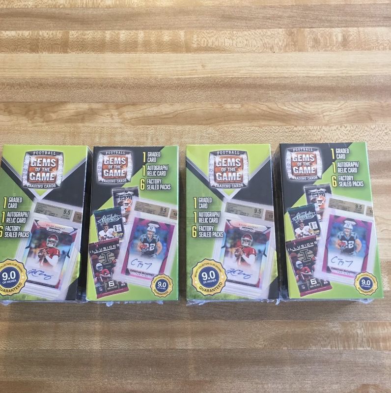 NFL Cards Lot Of 4
