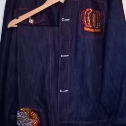 Denim Skull Outfit