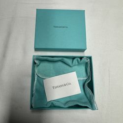 Tiffany & Co Empty Jewelry Dust Bag/ Box 