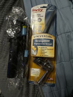 Toilet Handle & Lever with Plumbing Equipment