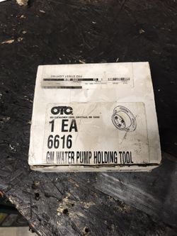 Gm waterpump holding tool