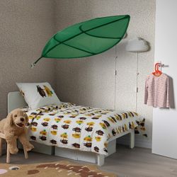 IKEA LÖVA Bed canopy, leaf/green