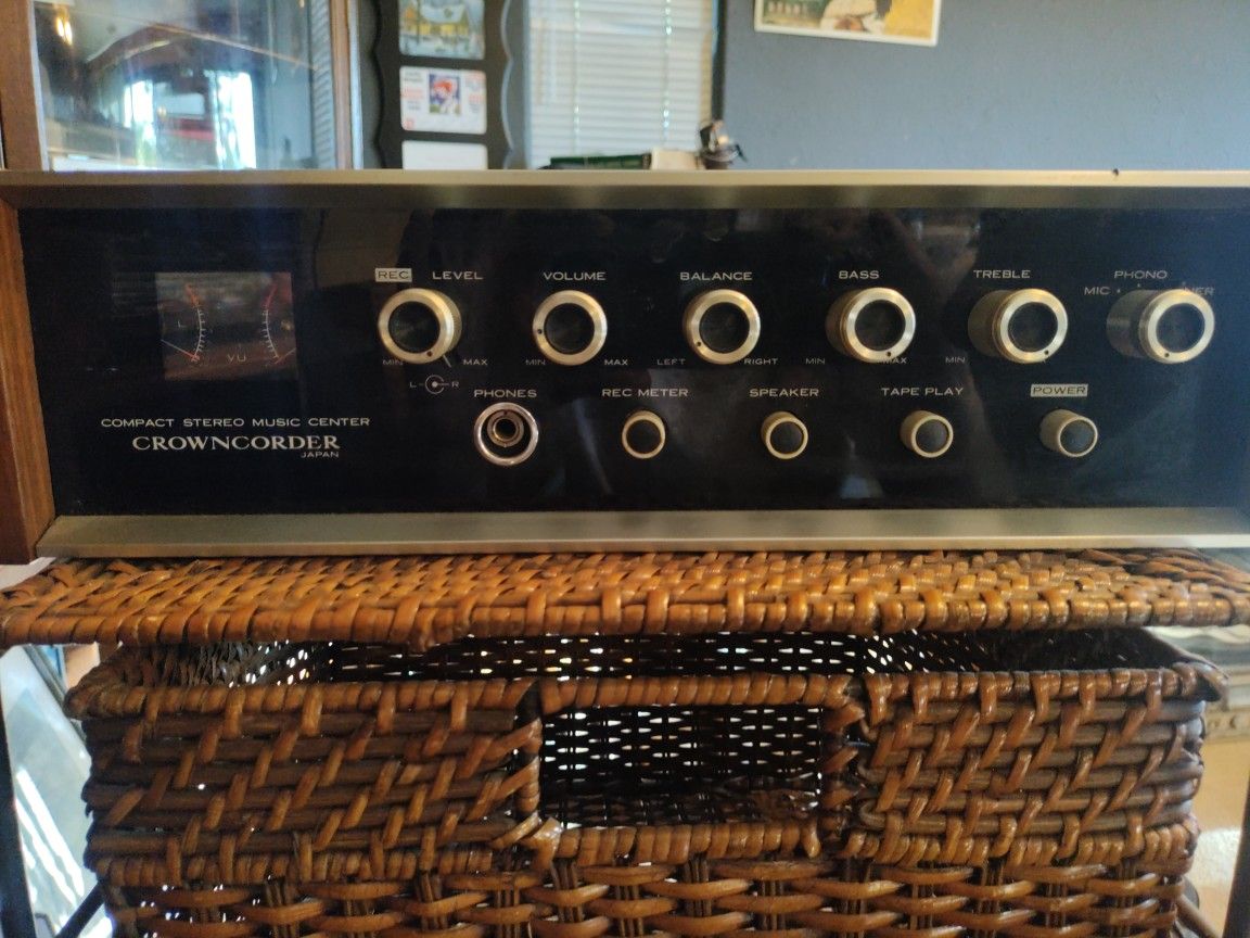 Crowncorder Cassette Recorder