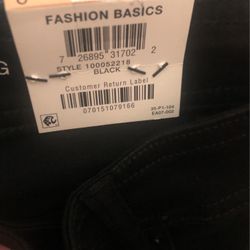 Inc Skinny Leg Curvy Fit Size 2