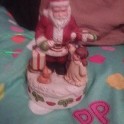 Vintage Musical Santa 