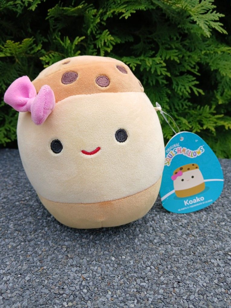 Scented Squishmallow 5inch Koako Cookie Ice Cream Sandwich Plush