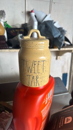 Rae Dunn tweet jar, baby canister