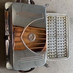Antique Vintage Art Deco Sandwich Press Waffle Maker