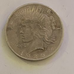 1925 Peace Dollar