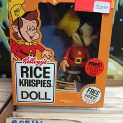 1984 Sealed Rice Krispies Doll