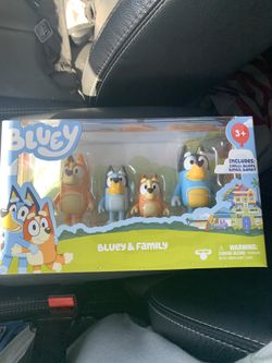 Bluey Family Toy Set