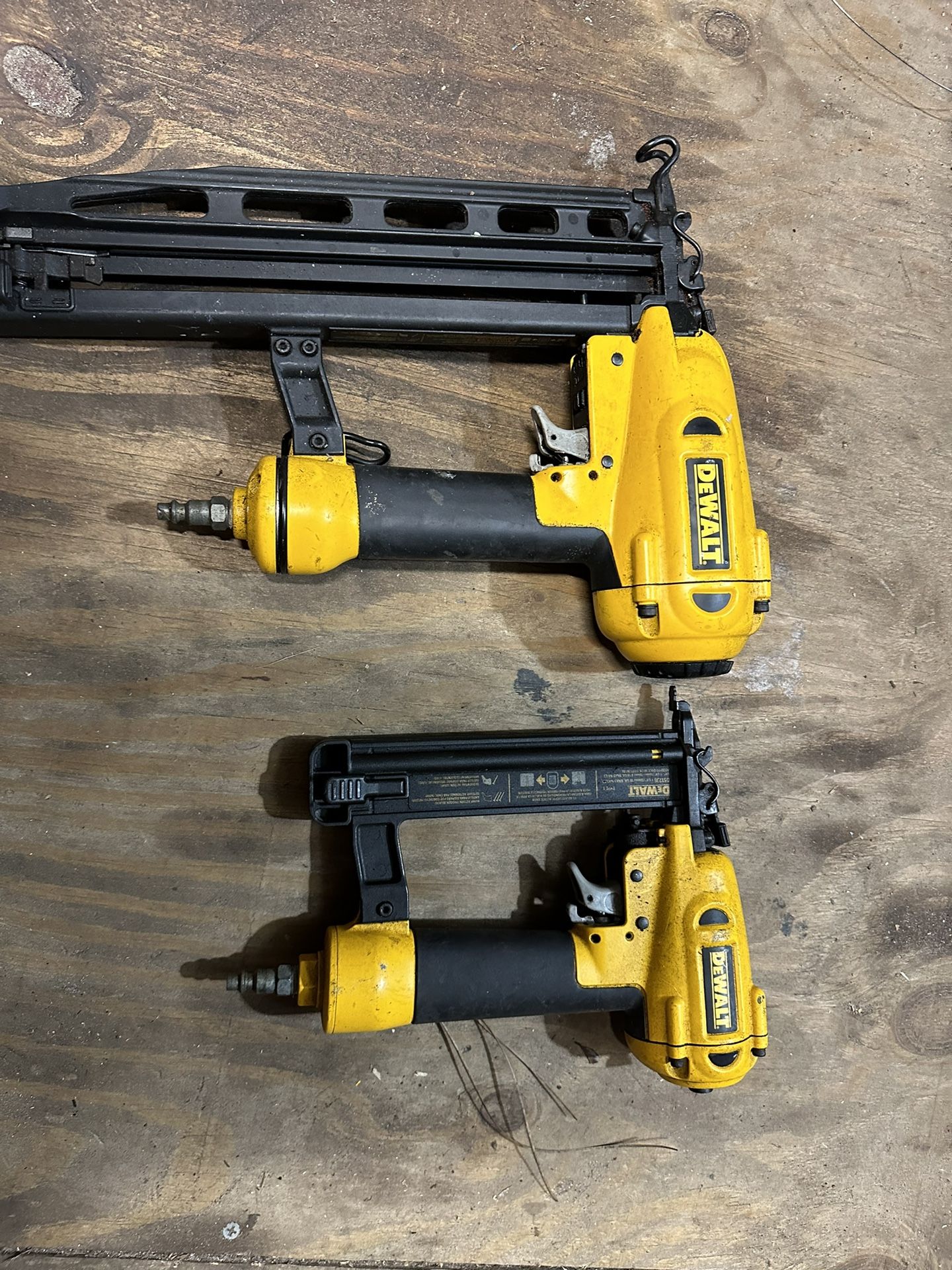 DeWALT Air nailers. 