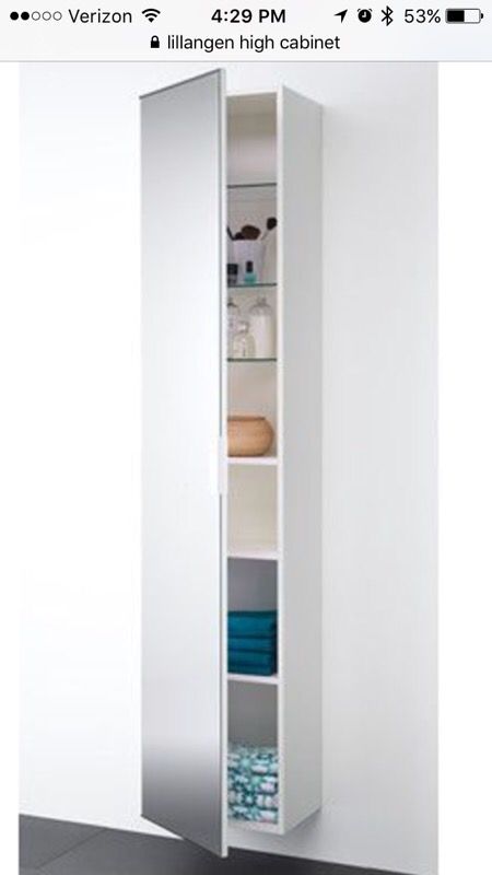 IKEA Lillangen High mirror cabinet