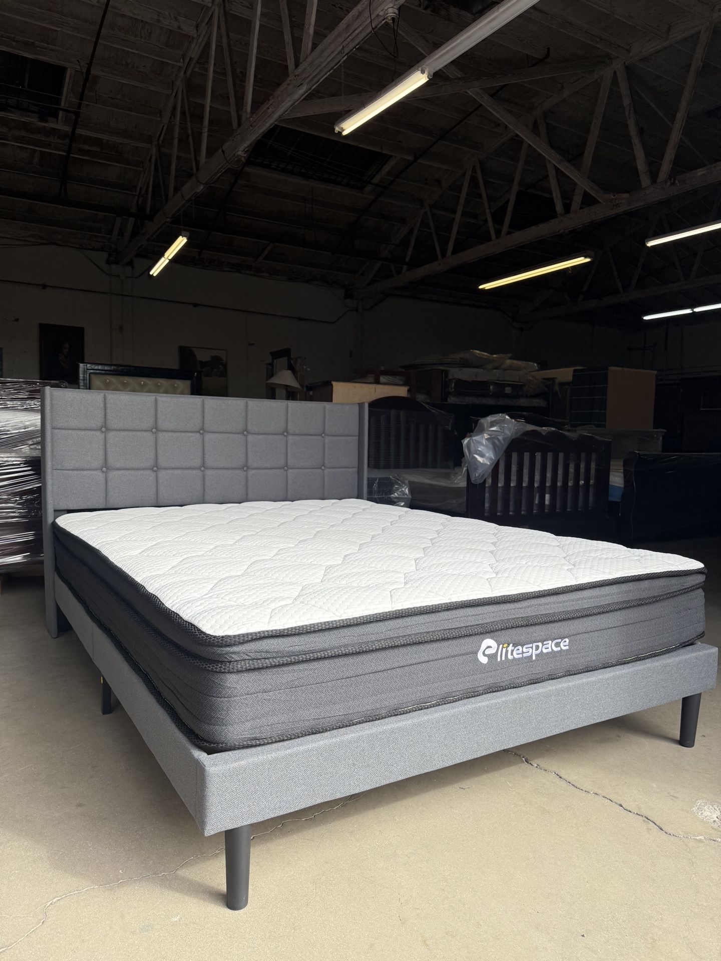 New Queen Bed With Mattress