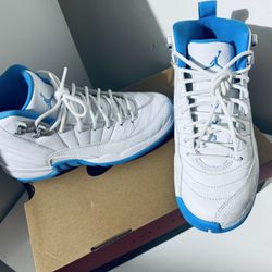 Jordan 12 Baby Blue & White