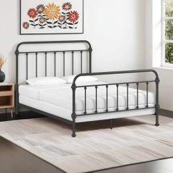 Metal Bed Frame - Queen