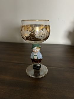 Goebel Hummel Wine Glass