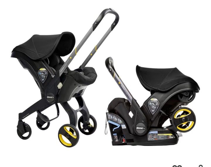 Doona Car Seat & Stroller, Black - All-in-One Travel System