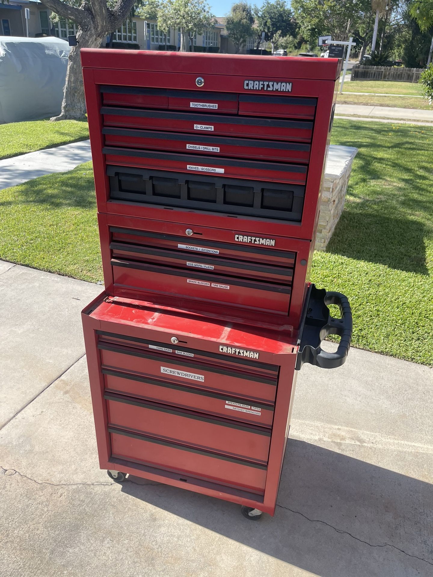 Craftsman 3 Piece Toolbox