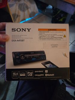 Sony DSX-A415BT FM/AM Digital Media Player