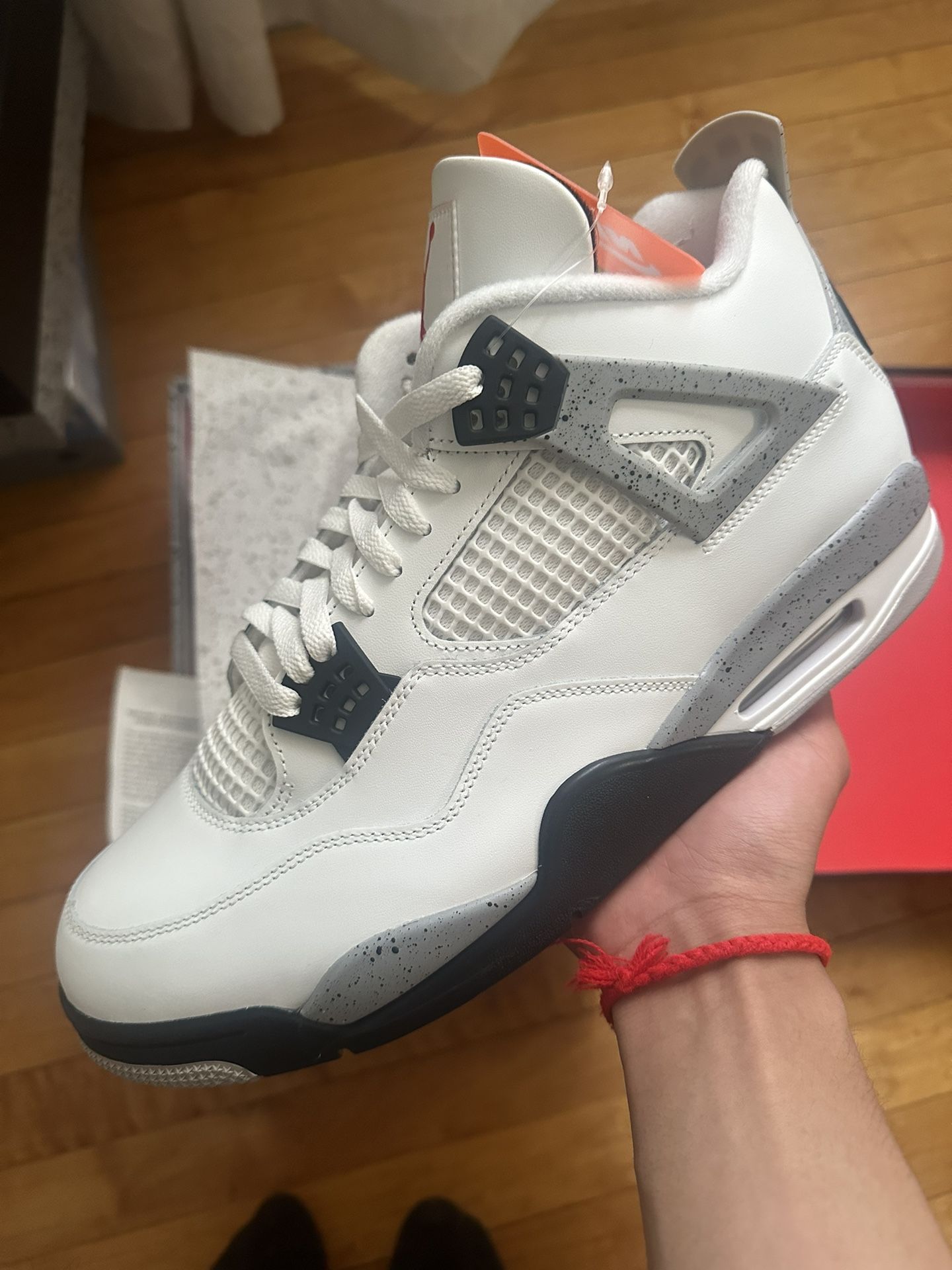 Size 13 - Jordan 4 White Cement
