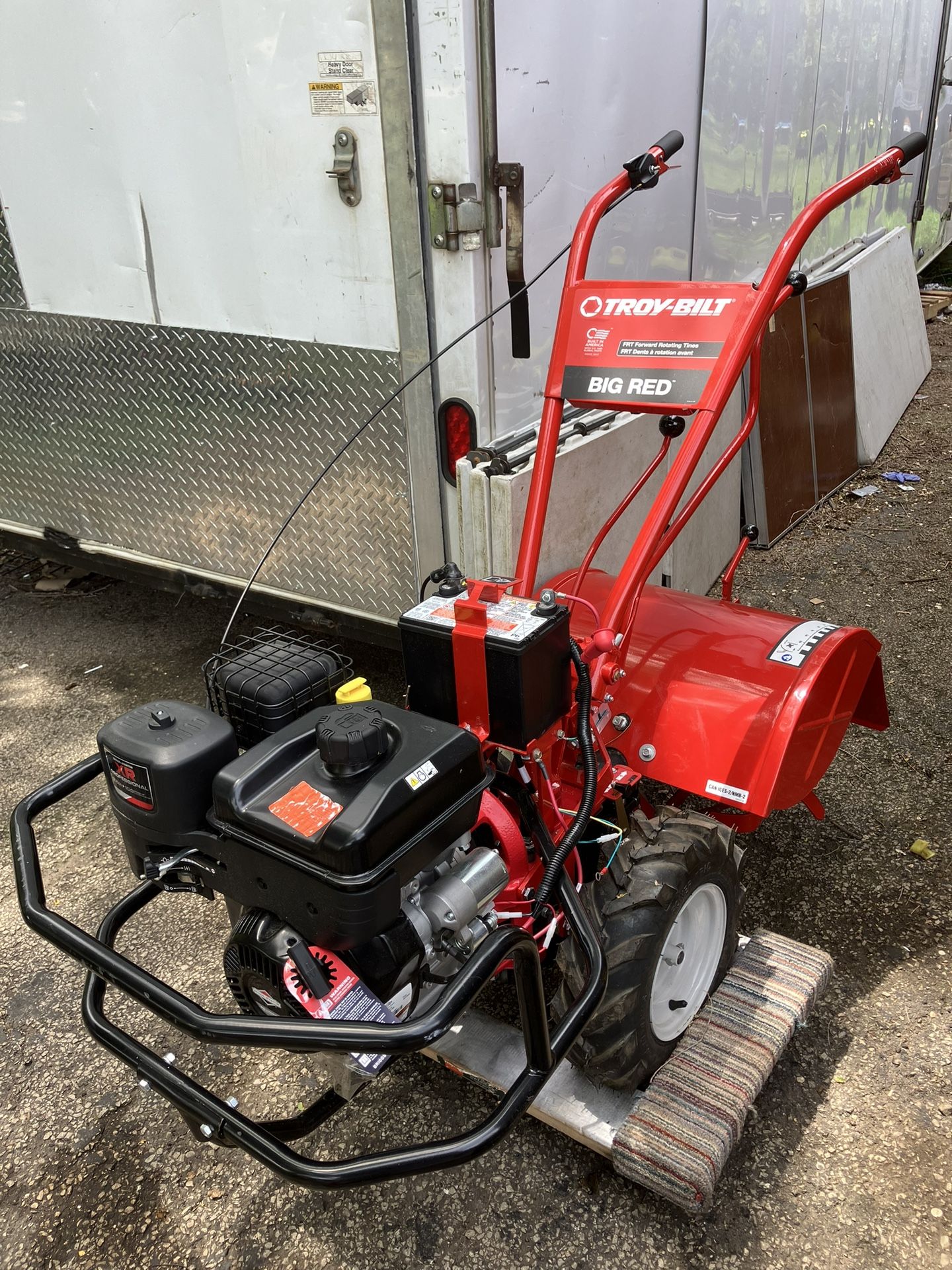 Troy-Bilt Big Red Rear Time Tiller