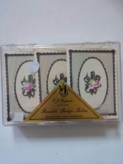 V J Originals NIB Bridge Tallies