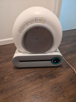Smart Automatic Self-Cleaning Cat Litter Box (App Controlled)