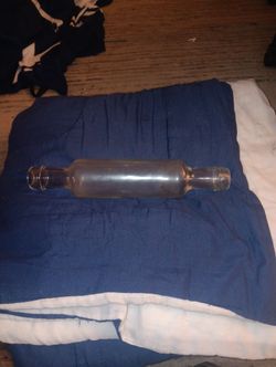 Vintage Glass Rolling Pin