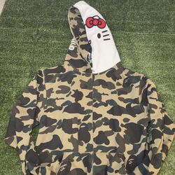 Bape X Hello Kitty Hoodie 