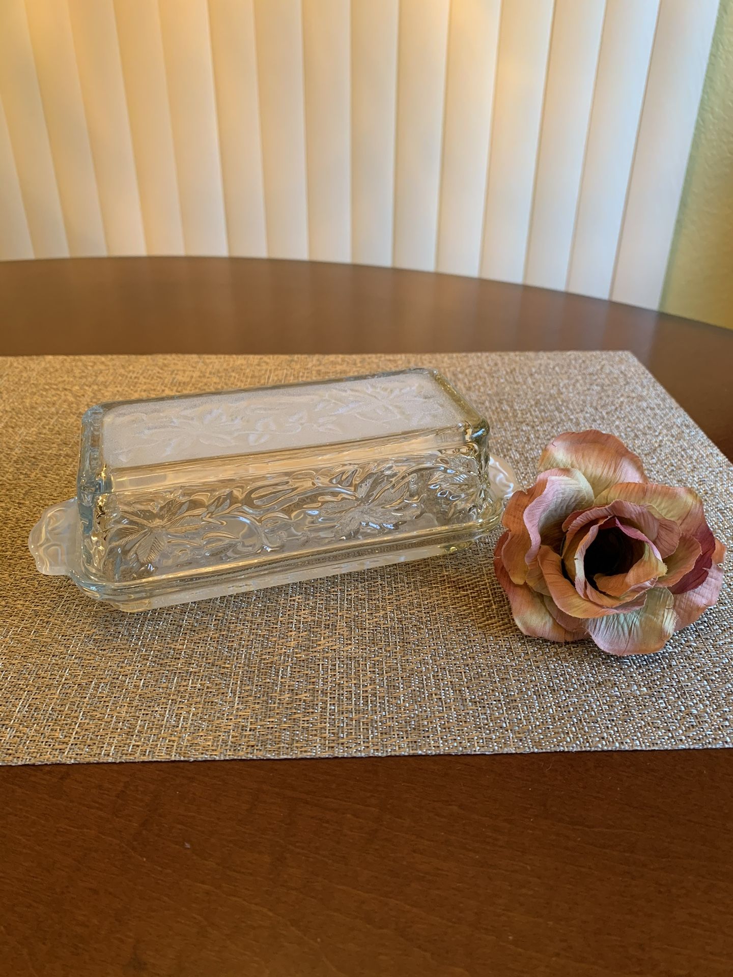 Princess House Fantasia Butter Dish