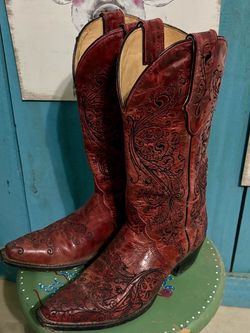 Brown boots