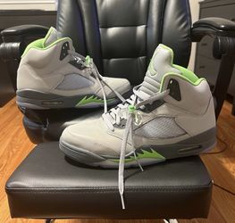 Air Jordan Retro 5 Green Bean