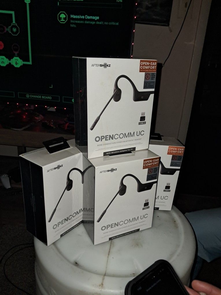 Aftershokz Opencomm UC Bluetooth Headset