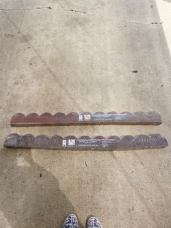 2 Rubberific scallop landscaping edge trims both for $10