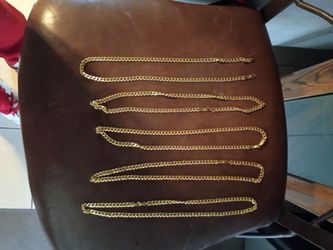 24" cuban link stainless steel neckalaces