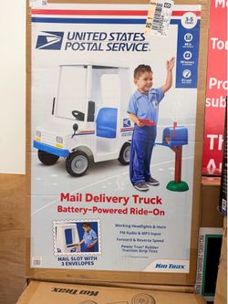 Kids Mail Delivery Truck