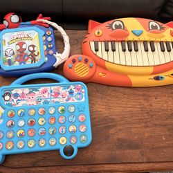 Three Musical Learning Toys
