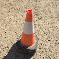 SAFETY CONES ORANGE 