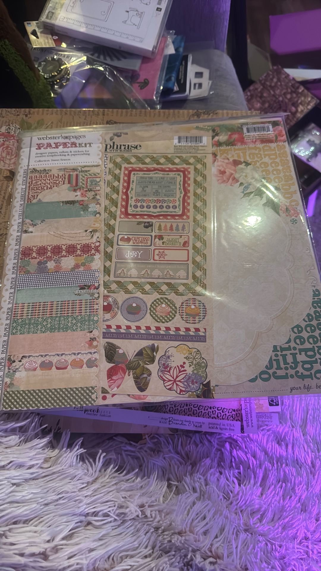 Webster Pages Scrapbooking Paper Stack 12 X 12