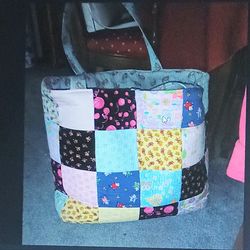 Quilted baby bag