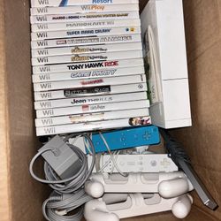 Wii Console with 17 games