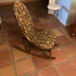 Antique Small Child Rocking Chair 